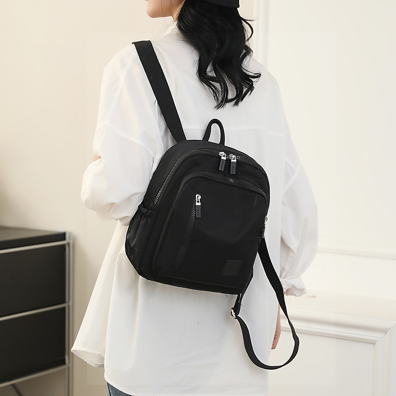 女性用バックパック,防水トラベルバッグ,ワンショルダーストラ - Canvas Backpack Casual のレビューと価格