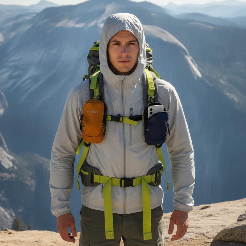 オールシーズン対応の屋外用アームバッグ。バックパックに取り付 - Hiking Backpack Waterproof のレビューと価格