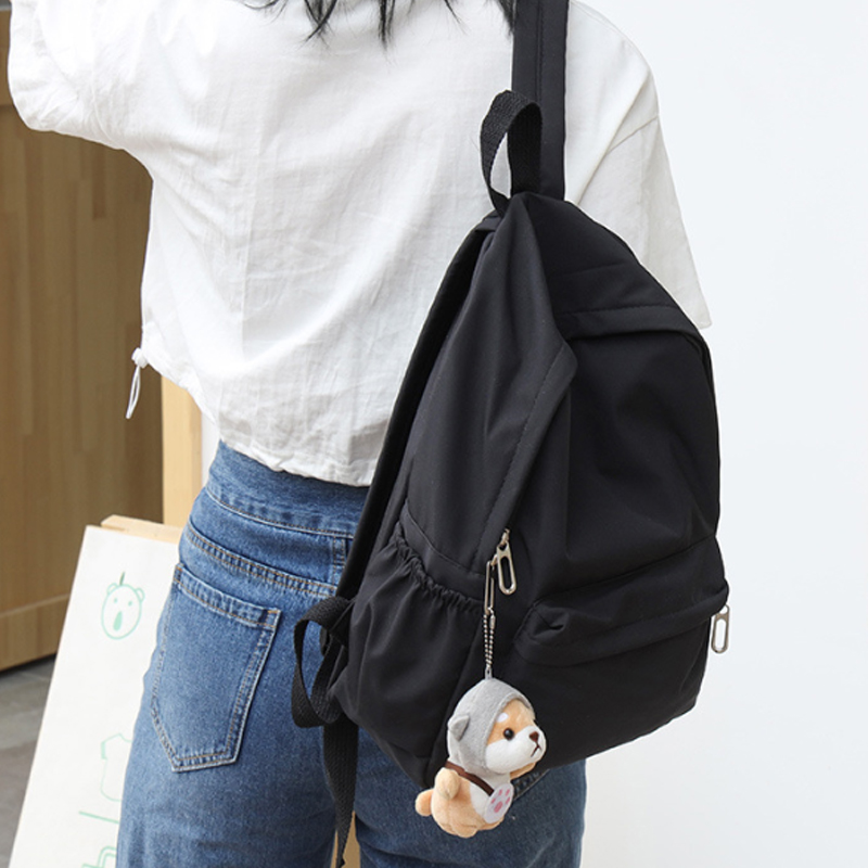レディース、無地、カジュアル、大容量、シンプル、ファッション - Canvas Backpack Casual のレビューと価格