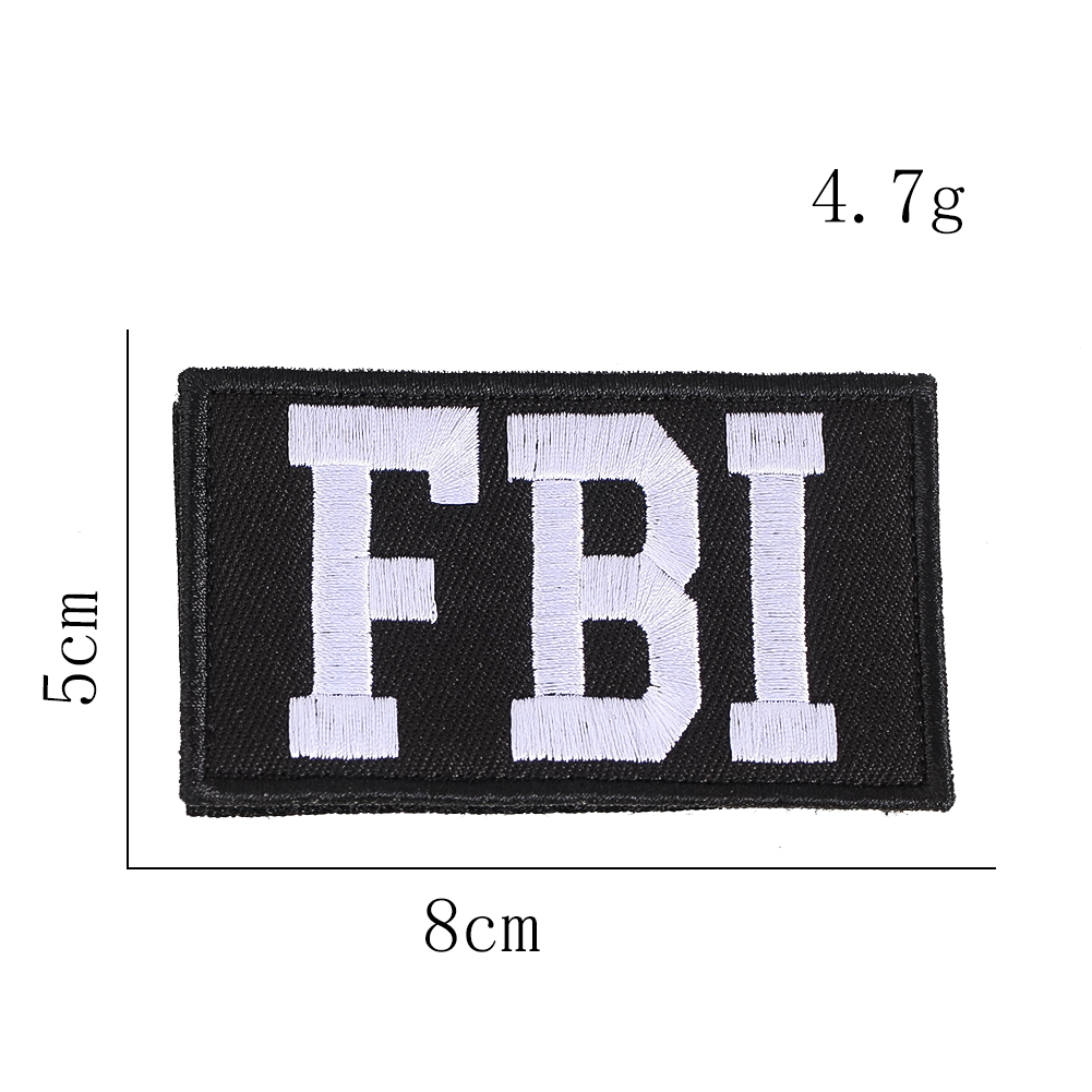 2 個の FBI パッチエンブレム面白い Cos 戦術的な刺 - Urban Backpack Tactical のレビューと価格